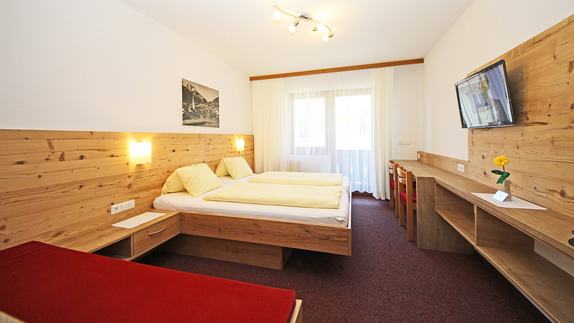 Komfortzimmer im Gasthof Rose in Virgen, Osttirol