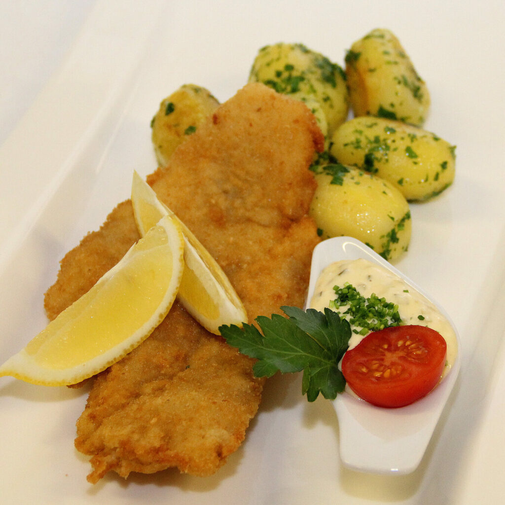Rotbarschfilet – Fischgericht im Gasthof Rose
