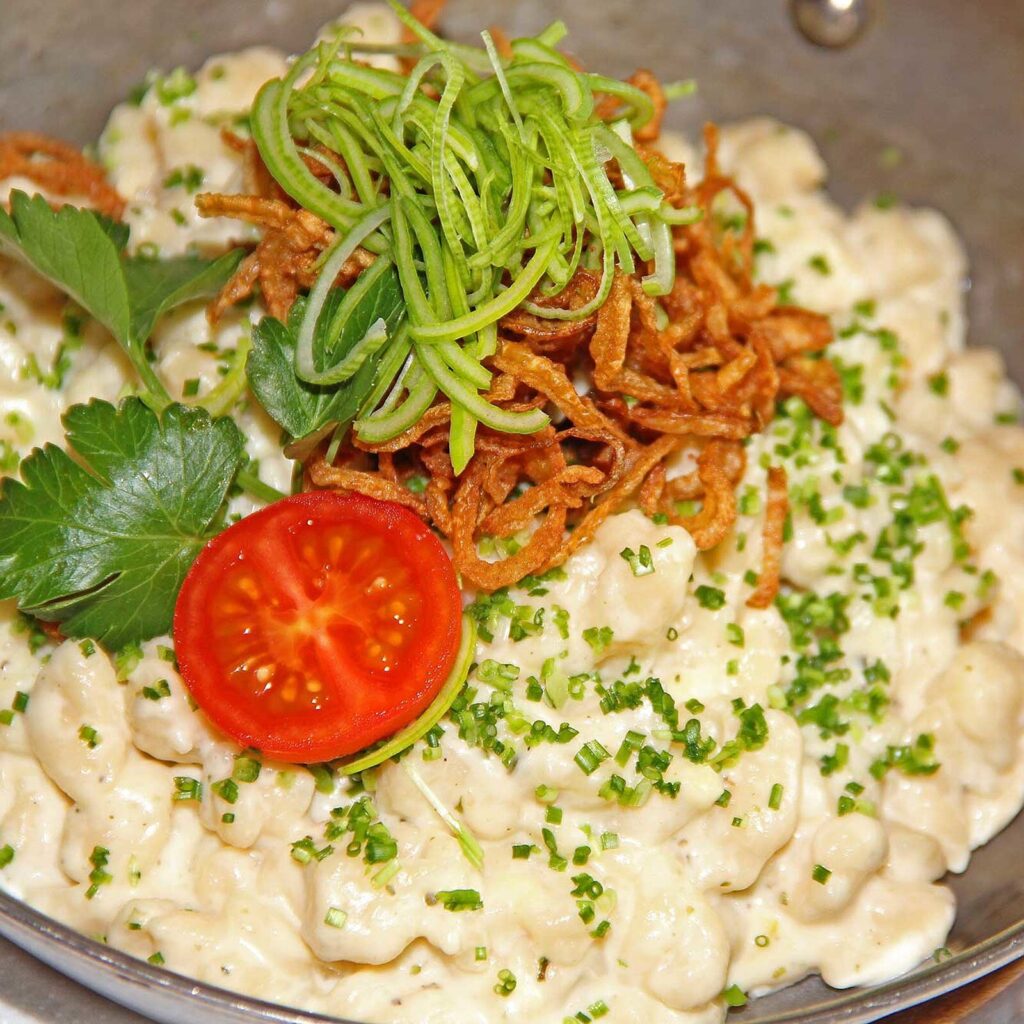Hausgemachte Spätzle im Gasthof Rose