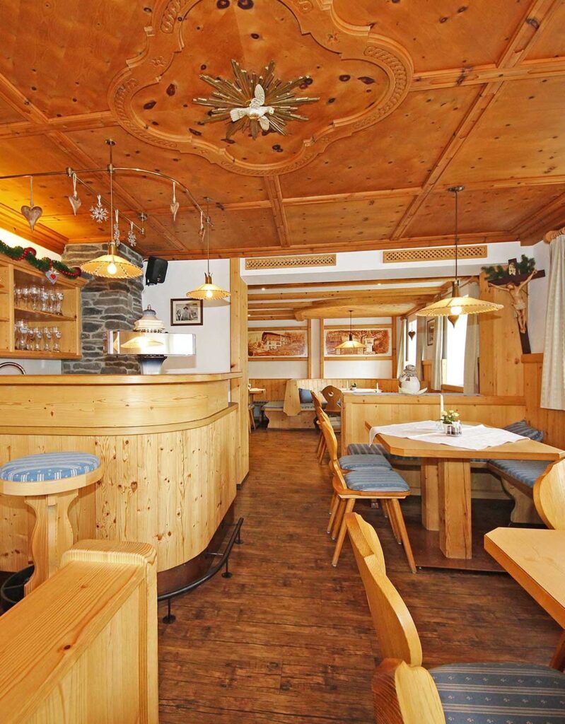 Gemütliche Stube im Gasthof Rose in Virgen