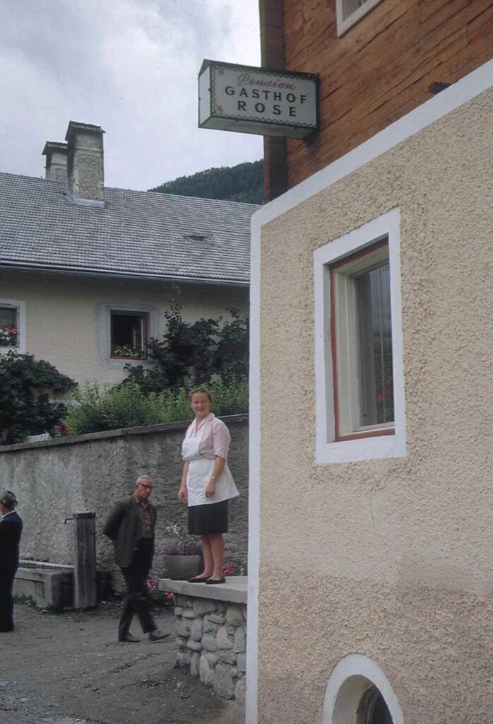 Gasthof Rose in Virgen – historic photo