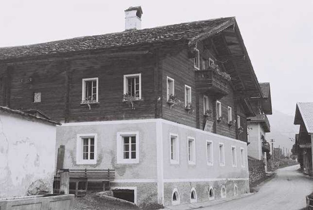 Gasthof Rose in Virgen – historic photo