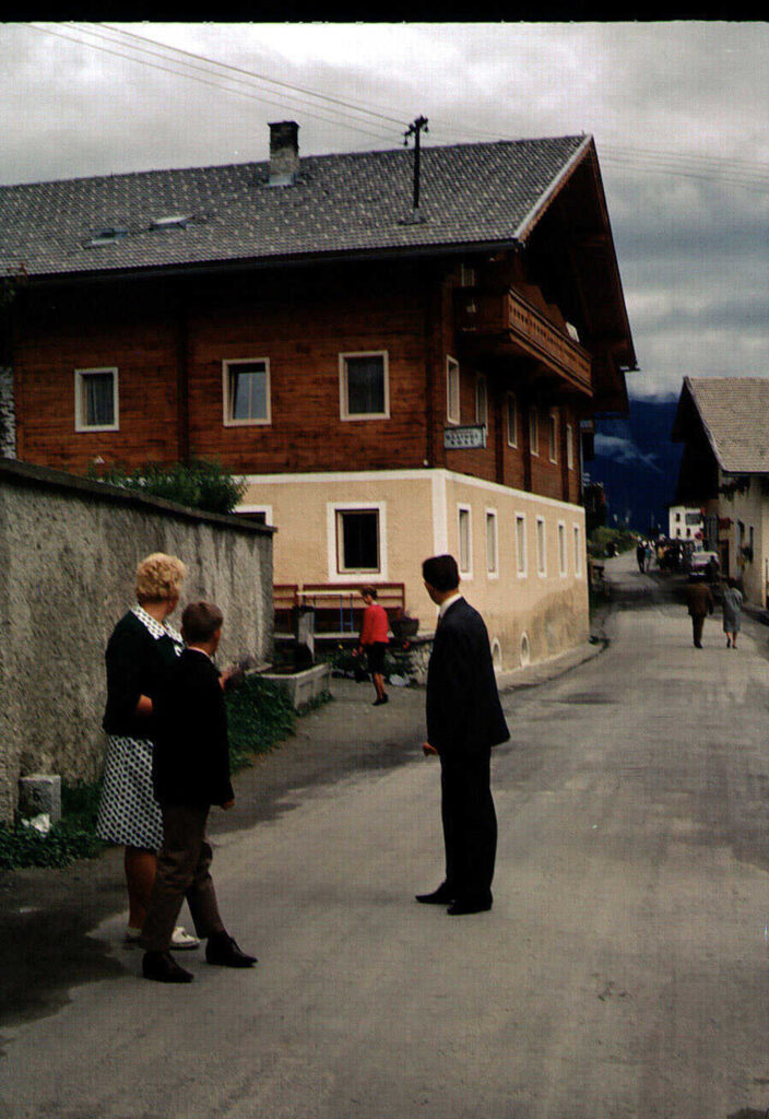 Gasthof Rose in Virgen – historic photo