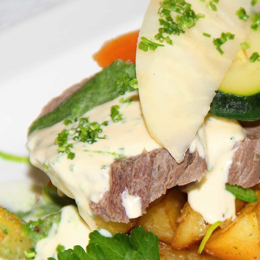 Ochsenfleisch – regionale Küche im Gasthof Rose