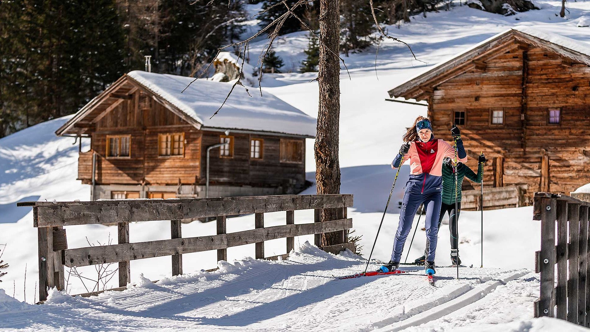 Cross-country skiing in Prägraten, East Tyrol