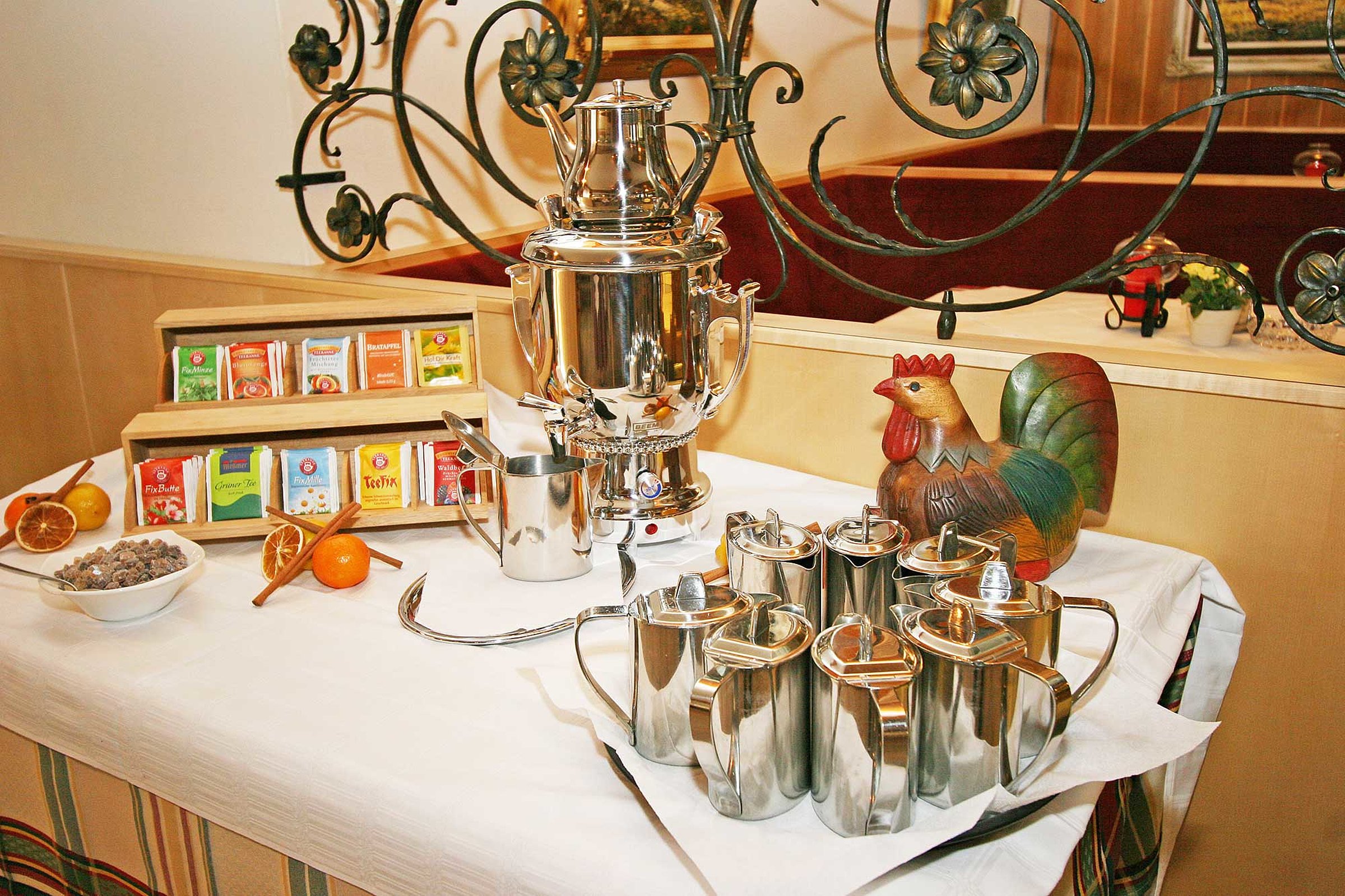 Teebuffet im Gasthof Rose