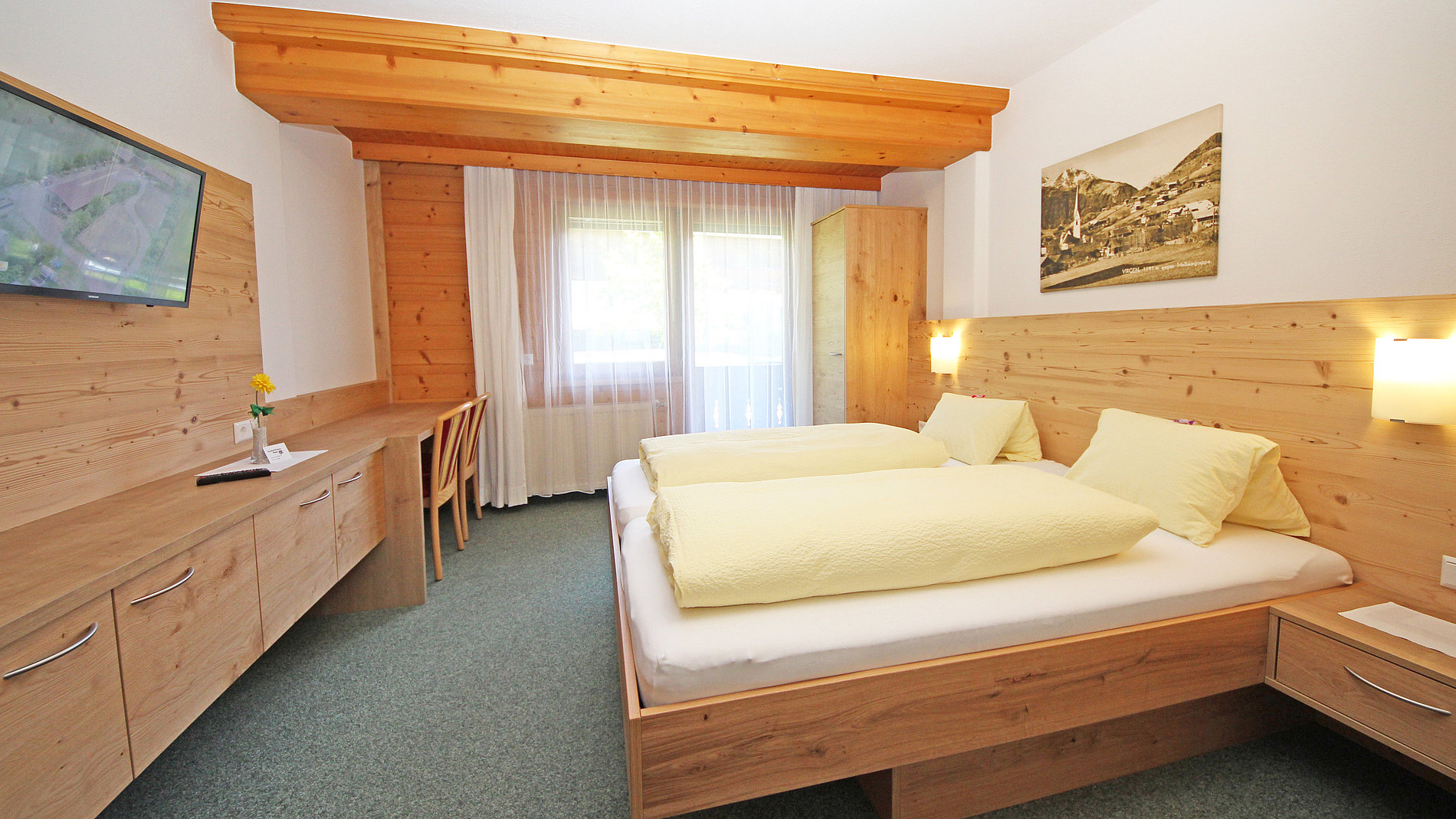 Komfortzimmer im Gasthof Rose in Virgen, Osttirol