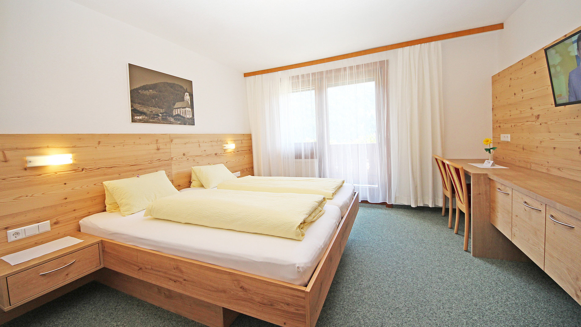 Komfortzimmer im Gasthof Rose in Virgen, Osttirol