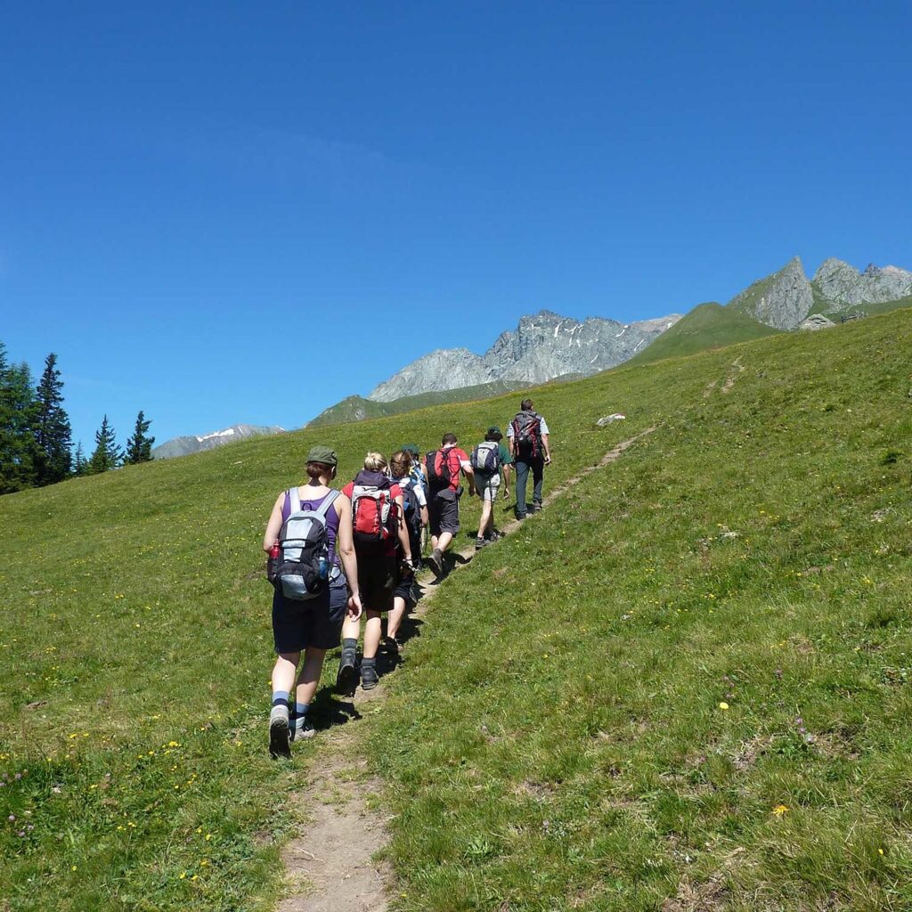 Wanderung zur Gotschaunalm, Osttirol