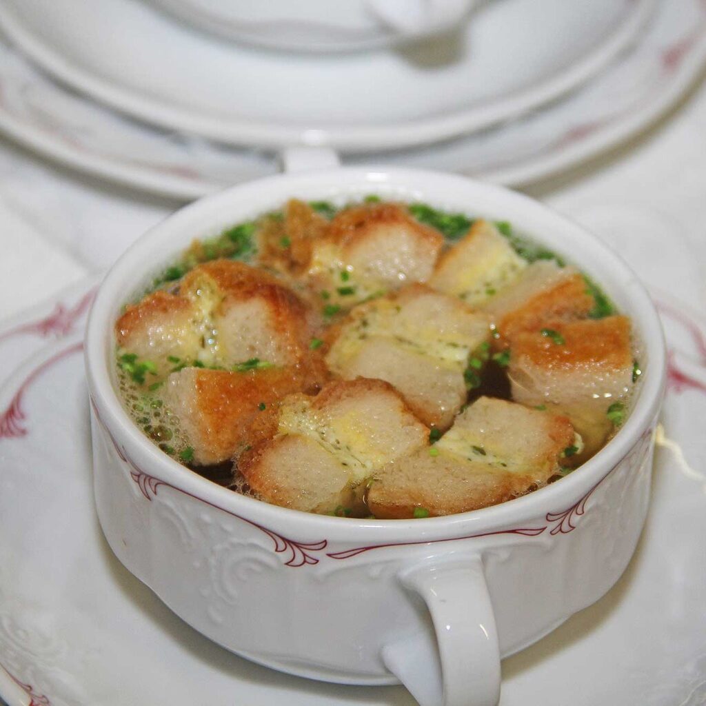Suppe – Küche im Gasthof Rose Virgen
