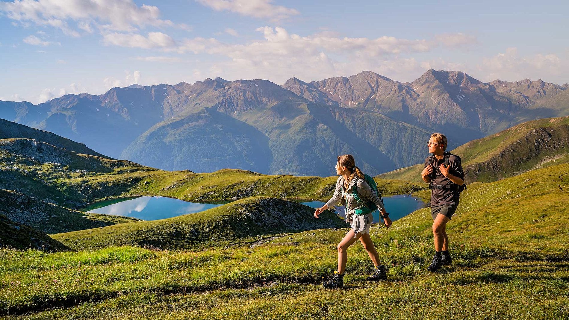 Gritzer lakes in the Defereggen valley, East Tyrol