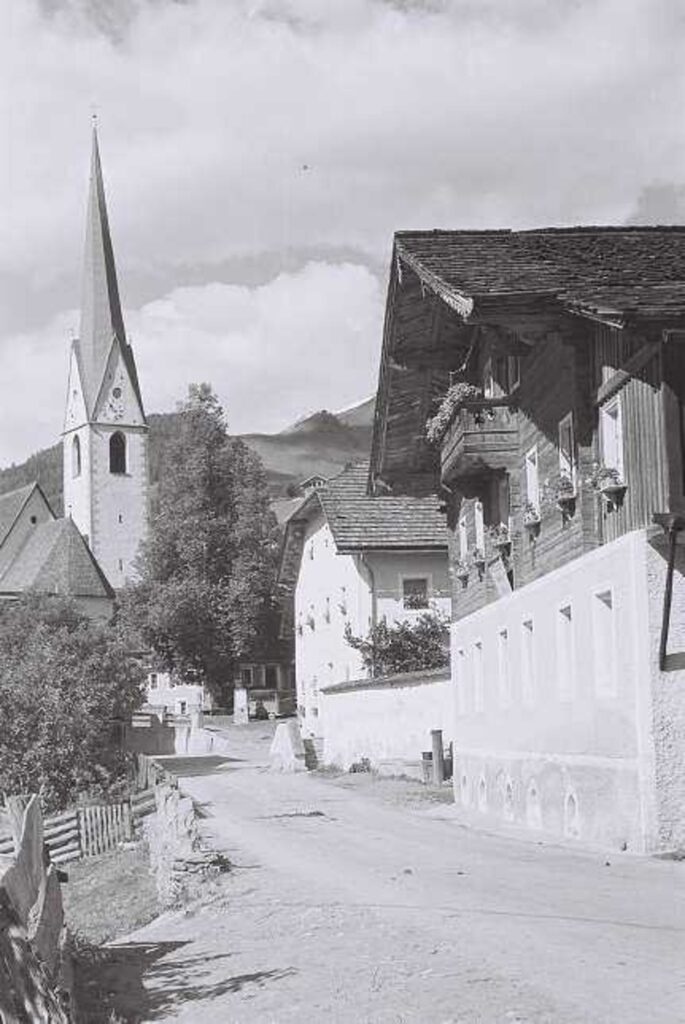 Gasthof Rose in Virgen – historic photo